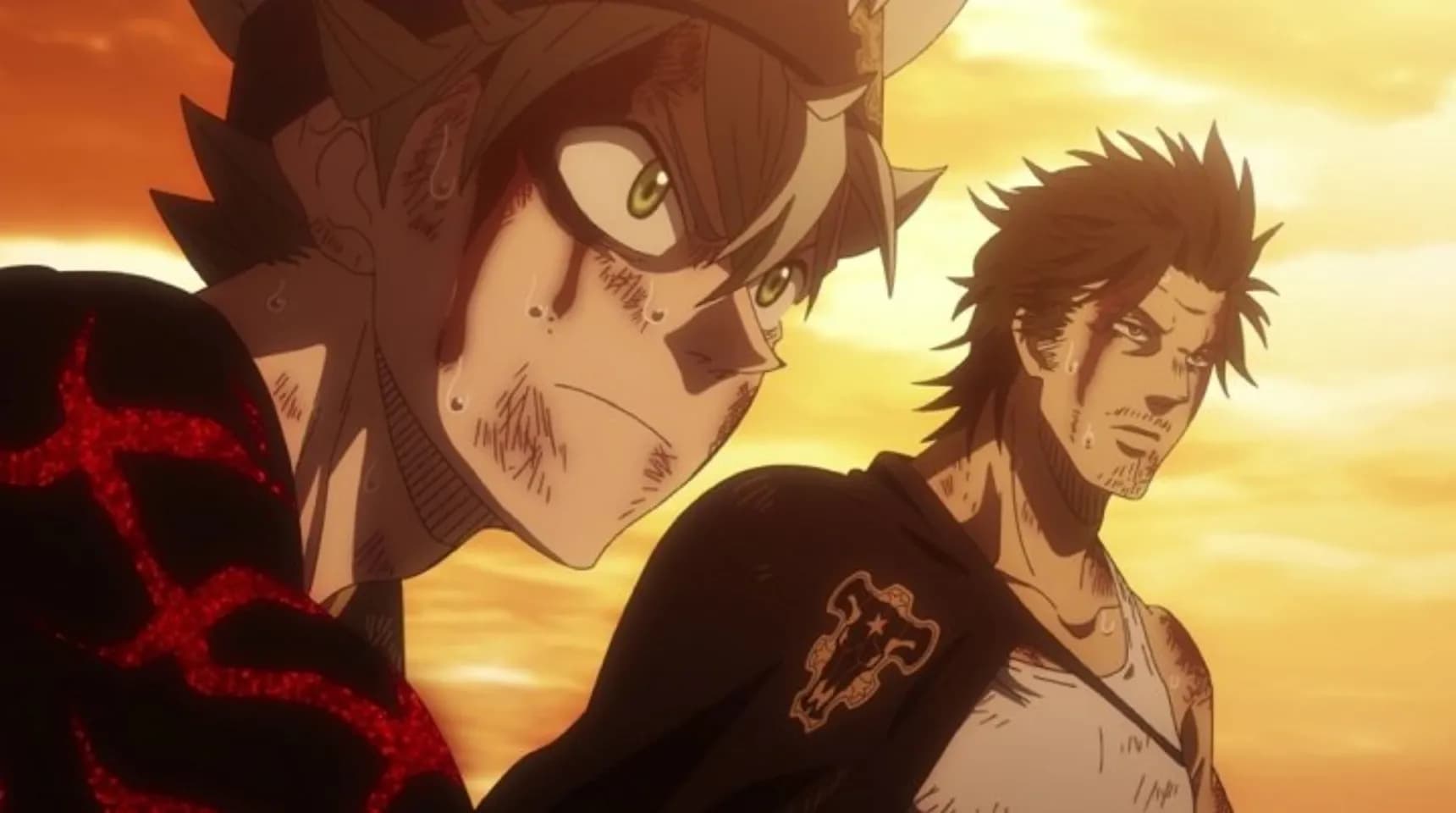 Asta a Jami z anime Black Clover