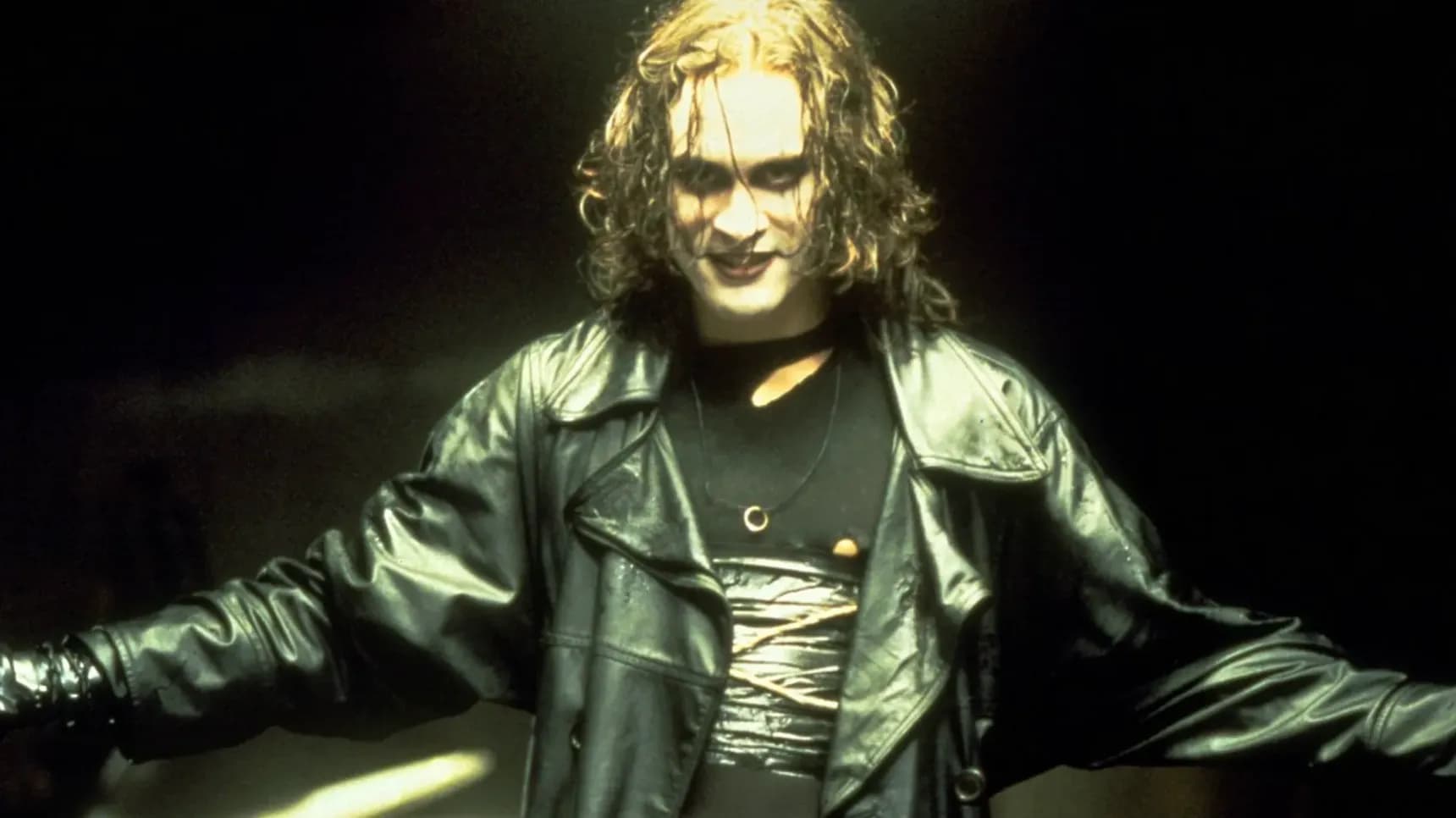 Brandon Lee ve filmu Vrána