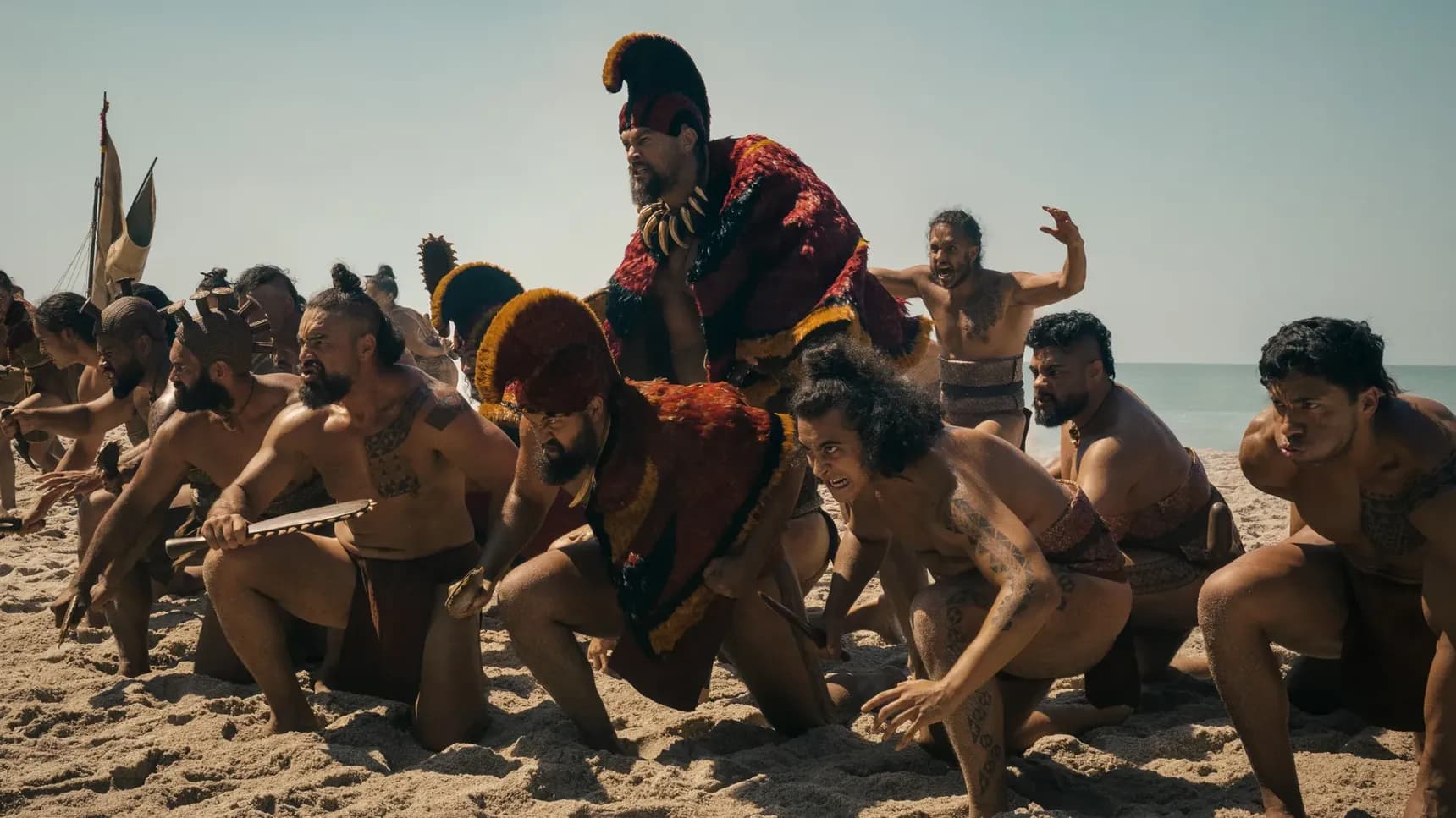 Záběr ze seriálu Chief of War