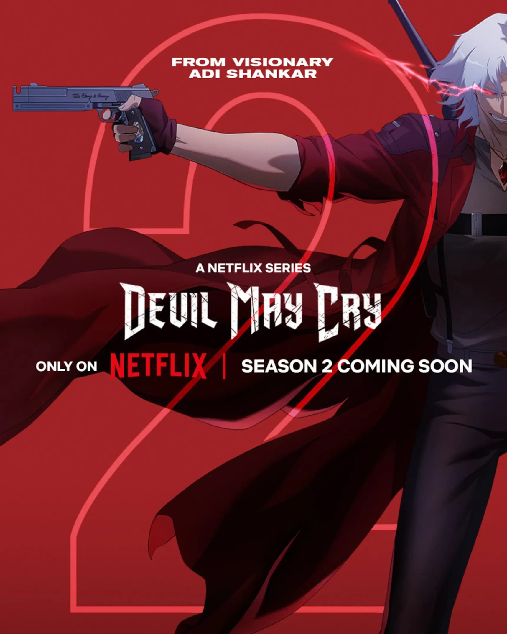 První vizuál druhé řady Devil May Cry