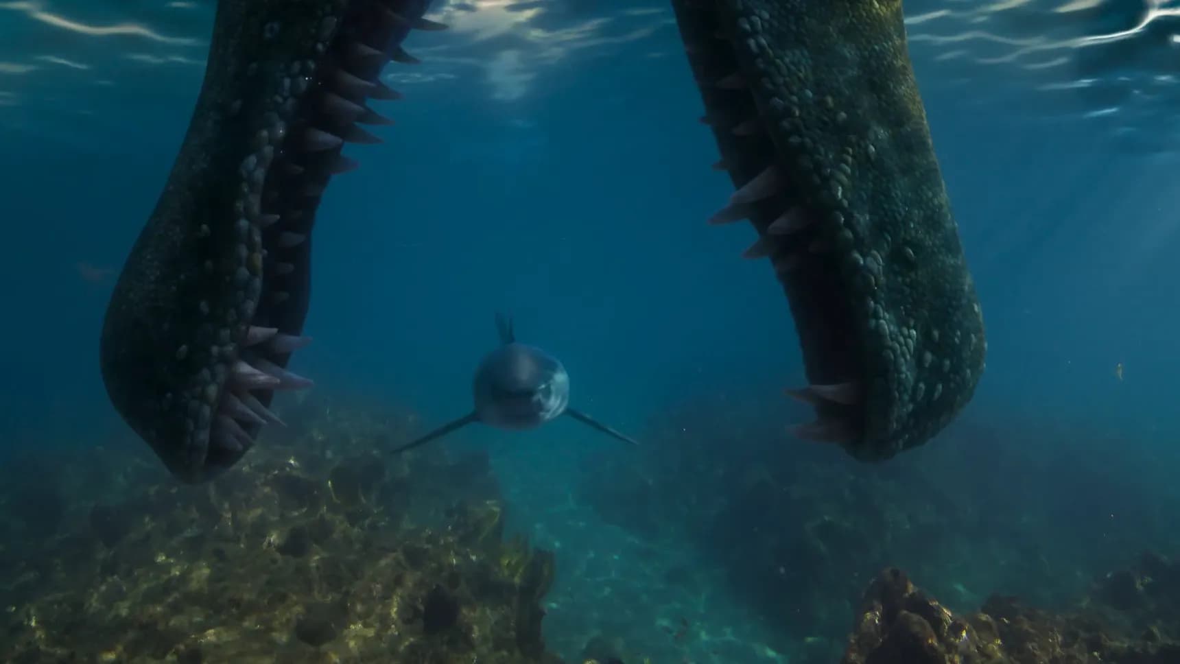 Záběr z dokumentu Dinosauři