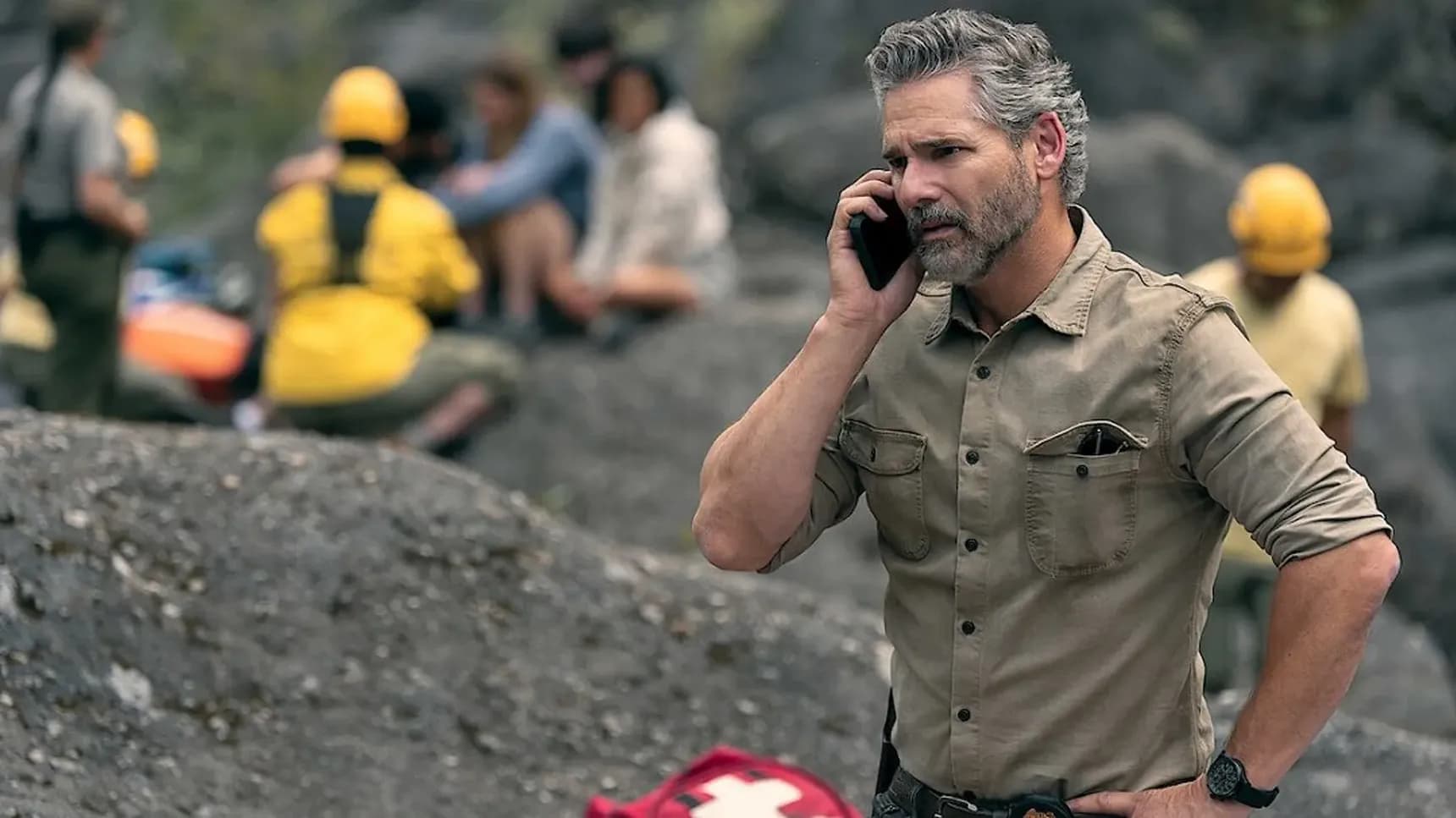 Eric Bana jako Kyle Turner v seriálu Živel