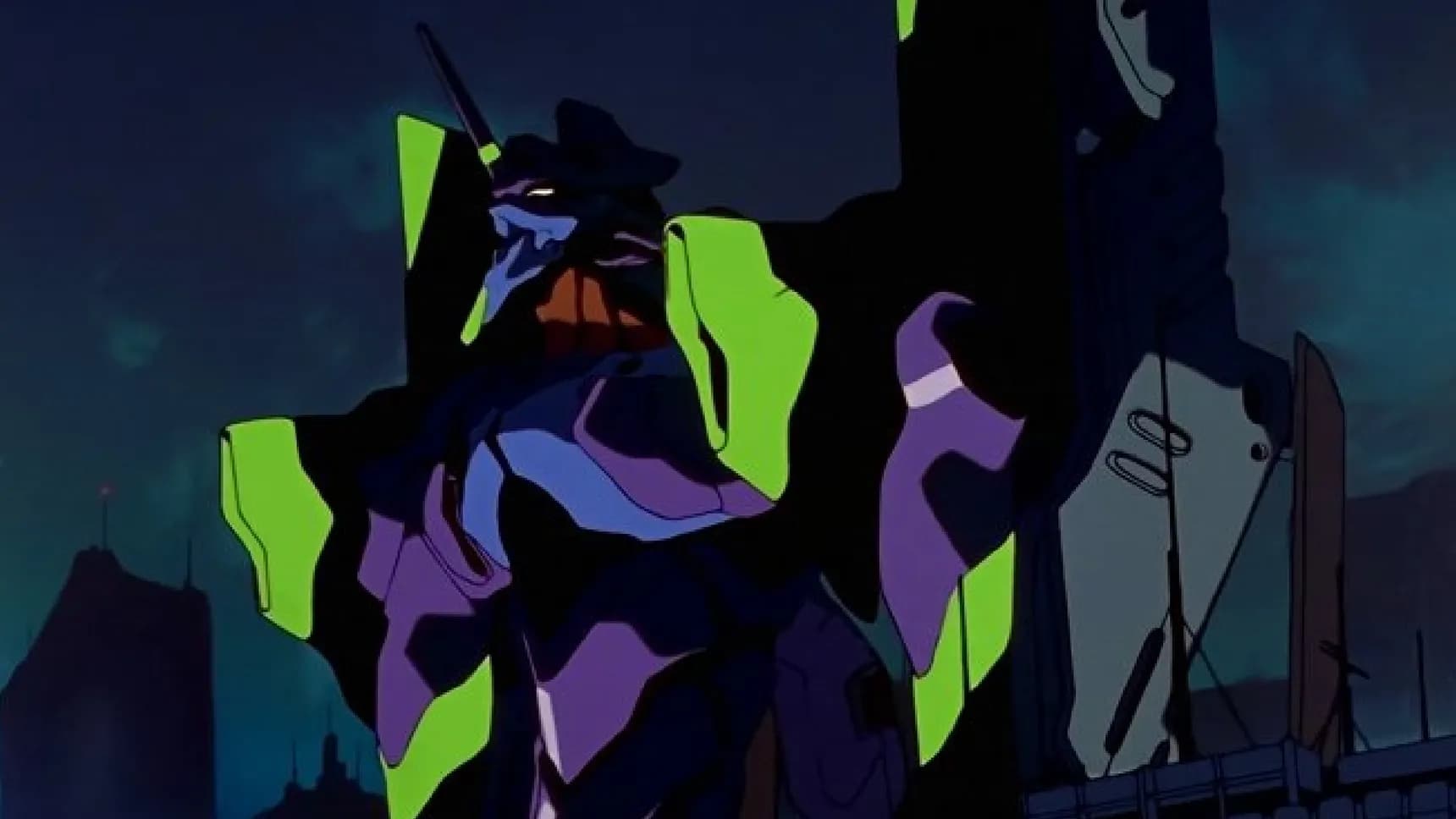 Robot EVA-01 z Neon Genesis Evangelion