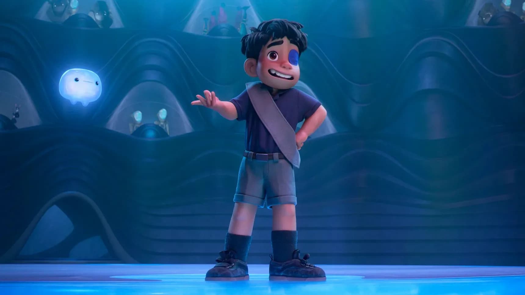 Záběr z filmu Elio od Pixaru