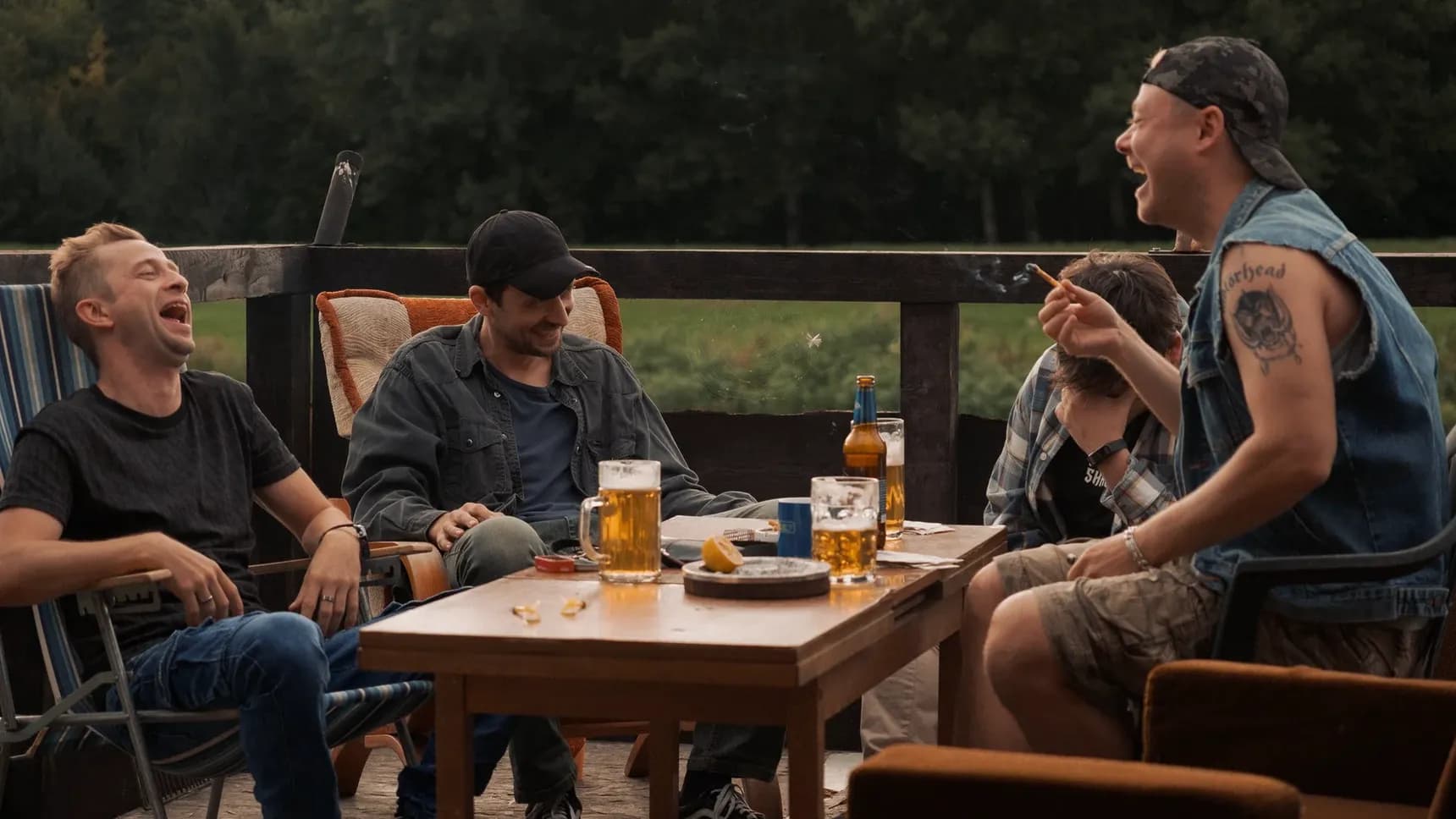 Záběr z filmu Poberta