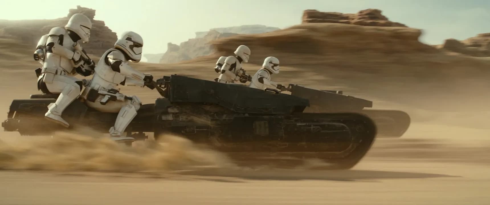 Imperiální Stormtroopeři ve filmu Star Wars: Vzestup Skywalkera