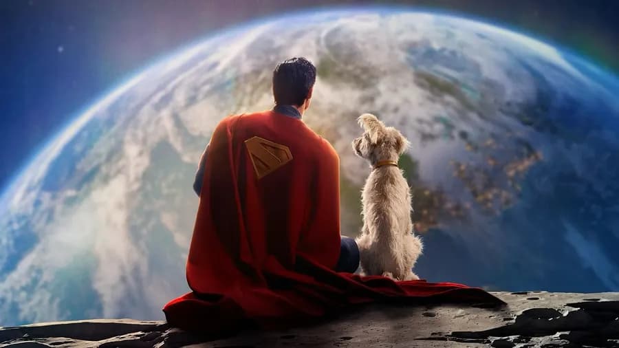 Záběr z filmu Superman