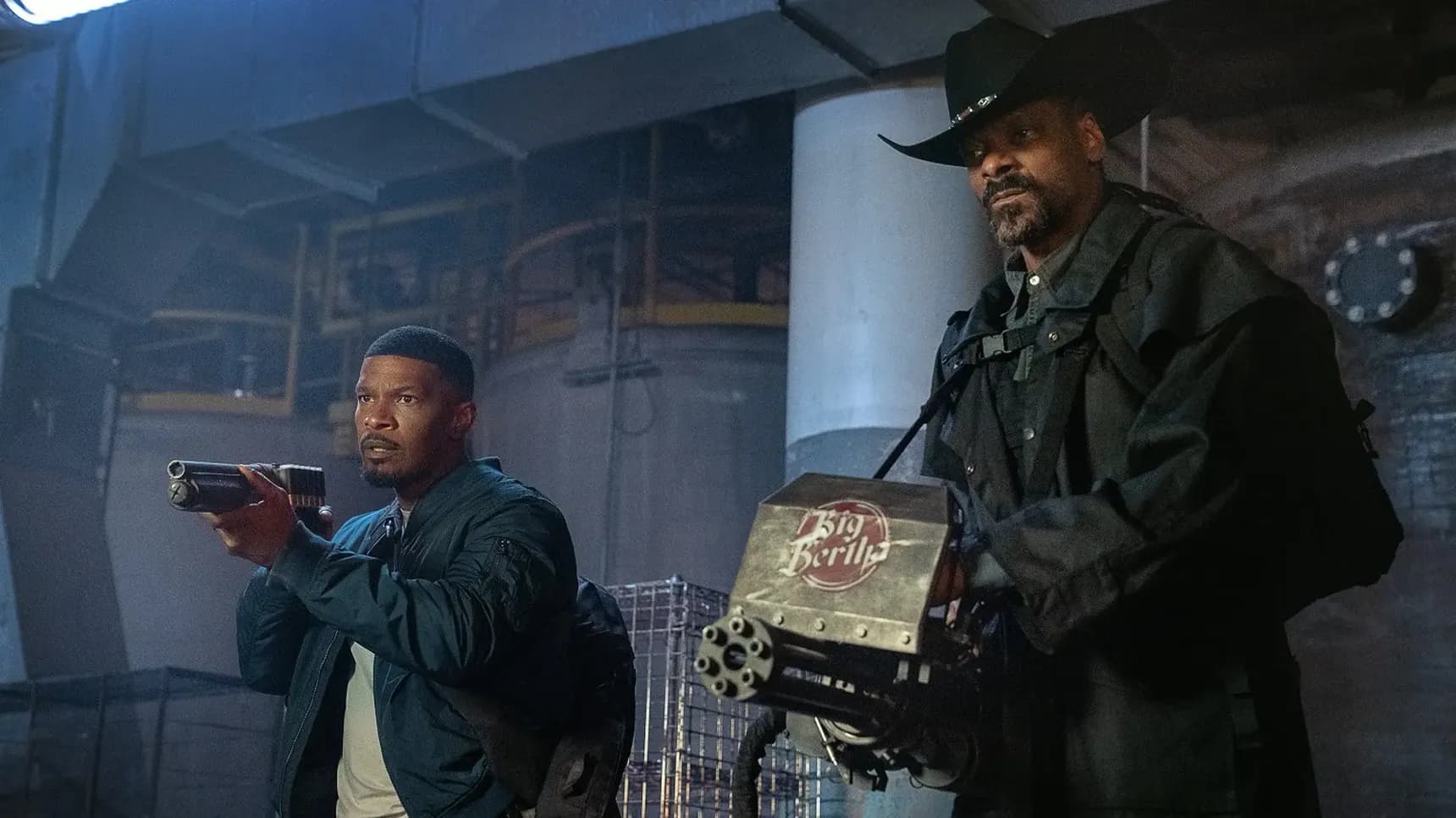 Jamie Foxx a Snoop Dogg ve filmu Denní Směna