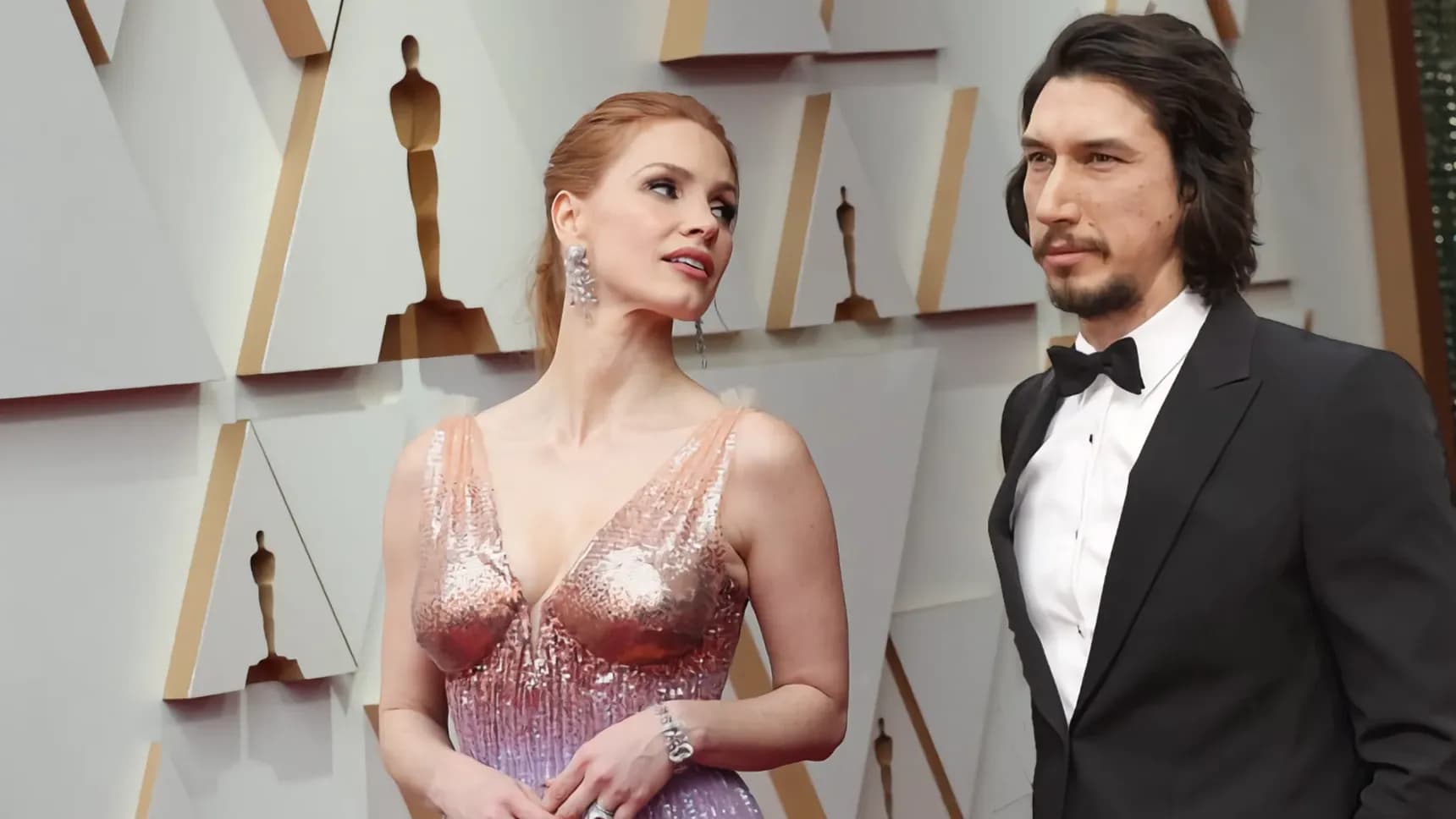 Jessica Chastain a Adam Driver