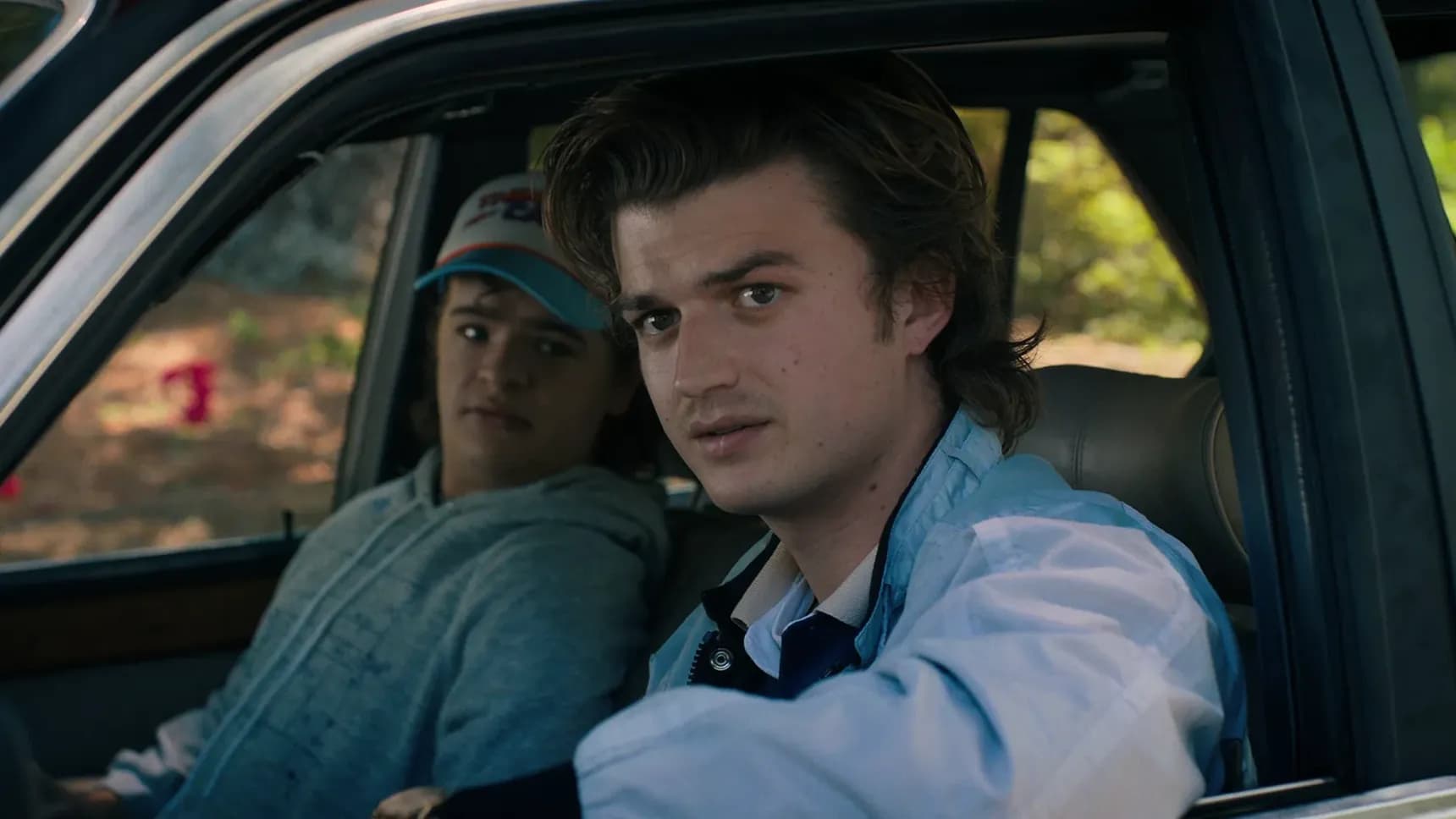 Joe Keery jako Steve Harrington v seriálu Stranger Things