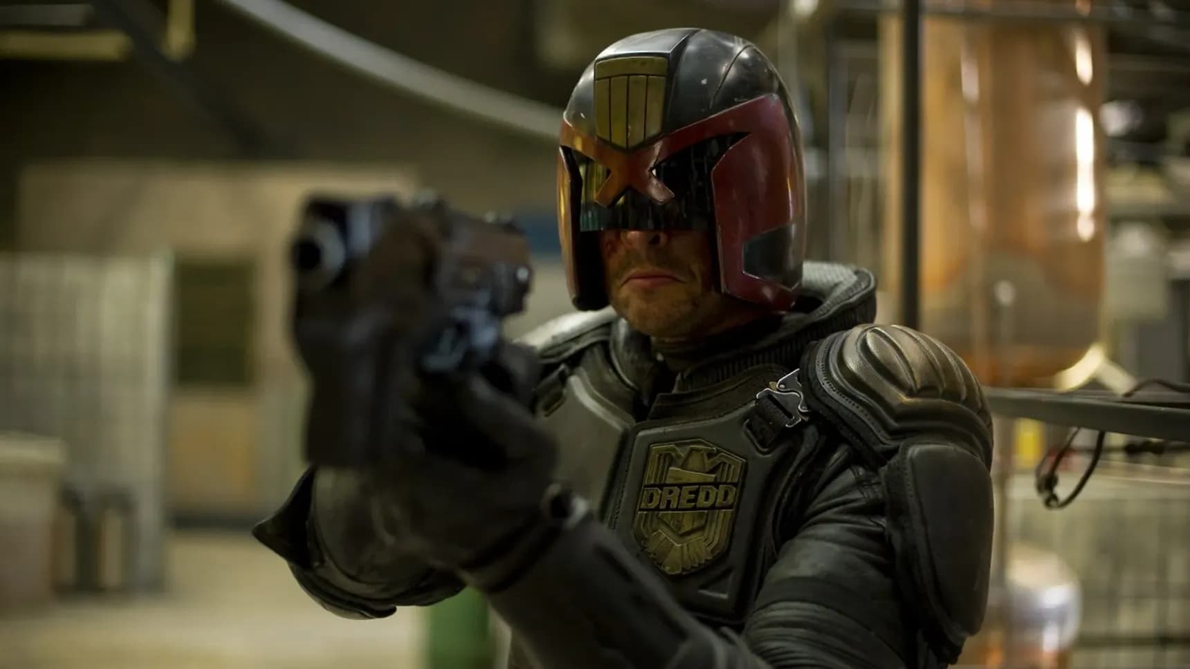 Karl Urban ve filmu Dredd
