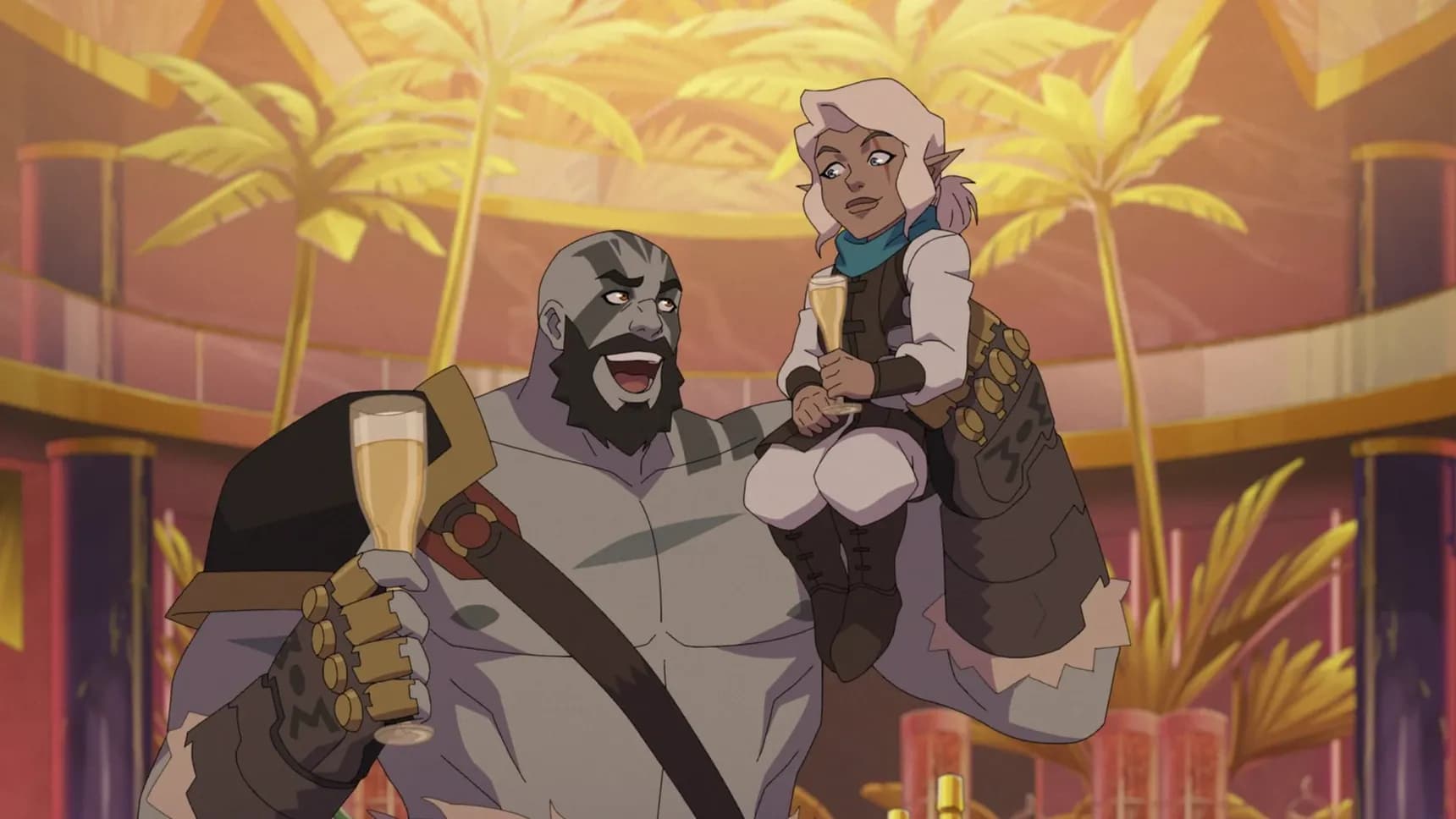 Záběr z třetí řady seriálu Legenda jménem Vox Machina