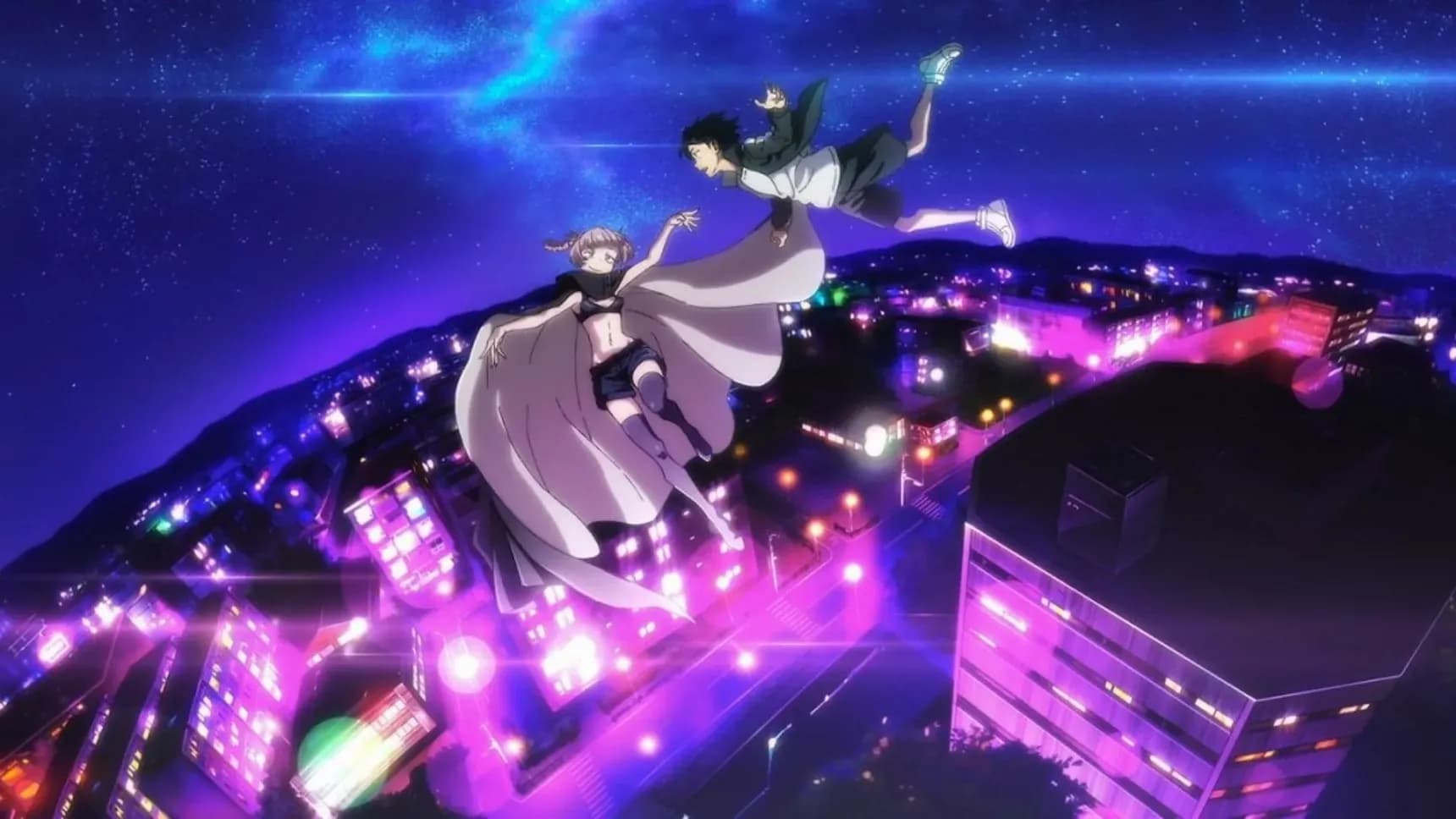 Nazuna a Ko z anime Call of the Night
