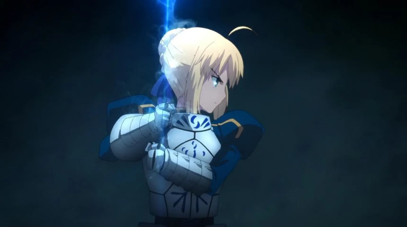 Saber z anime Fate/stay night: Unlimited Blade Works
