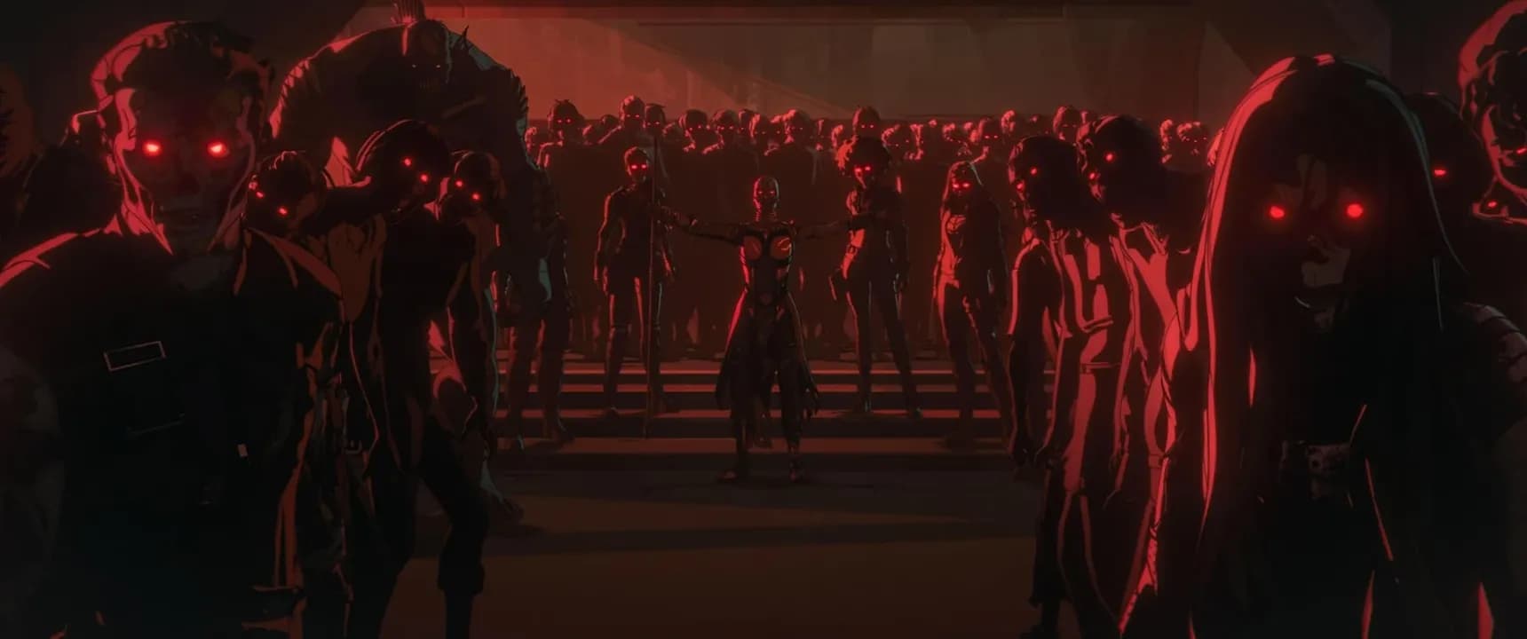 Záběr ze seriálu Marvel Zombies