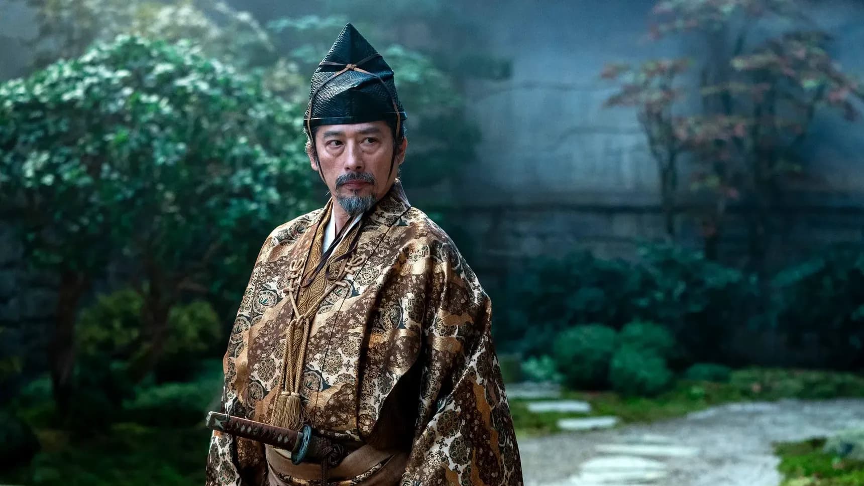 Hirojuki Sanada jako lord Joši Toranaga