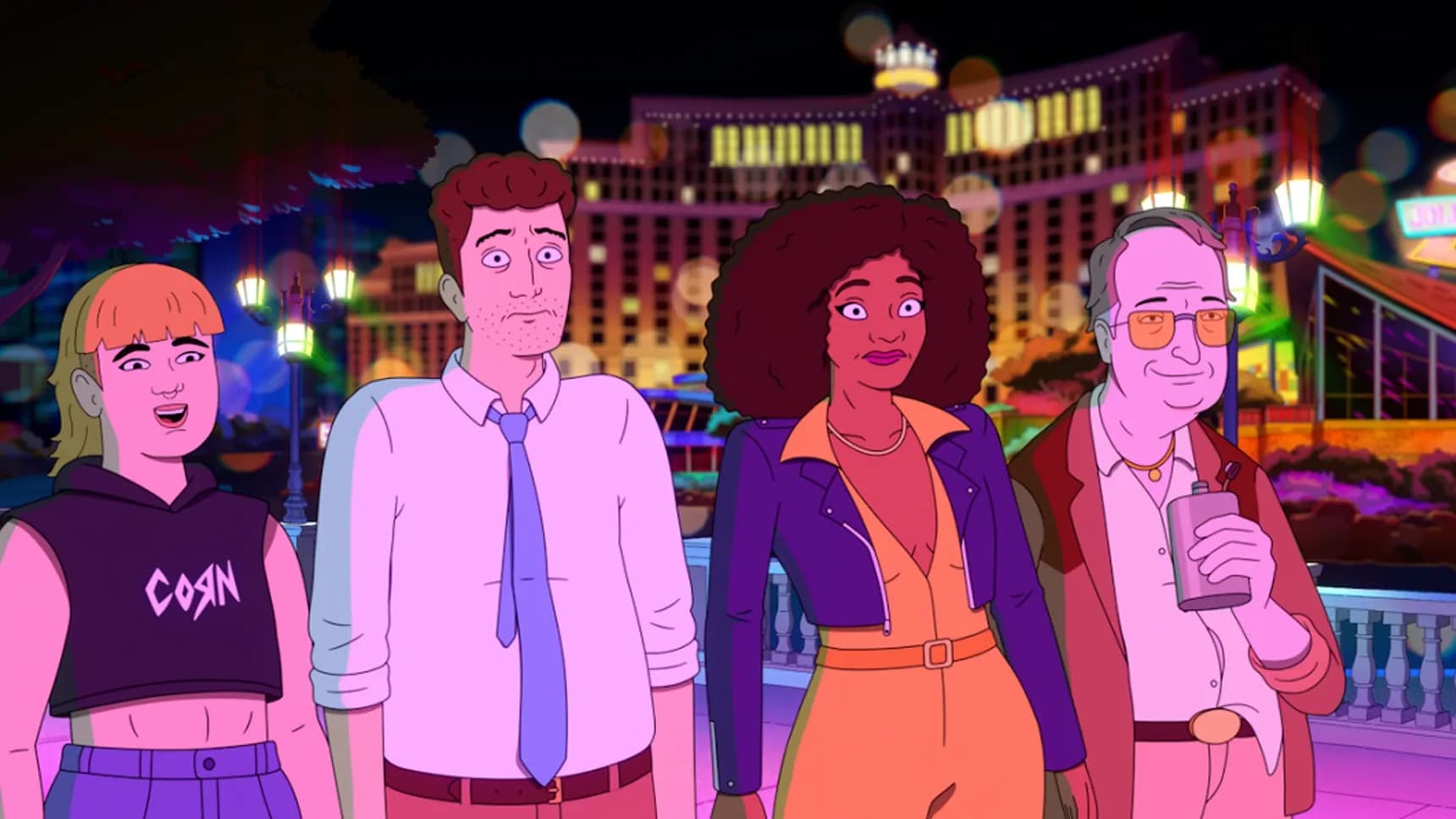 Záběr ze seriálu Zákon ve Vegas