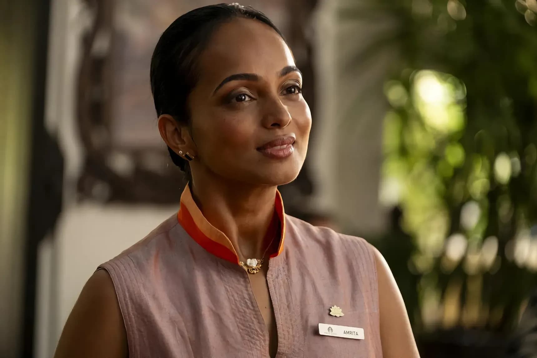 Shalini Peiris ve třetí sérii seriálu Bílý lotos