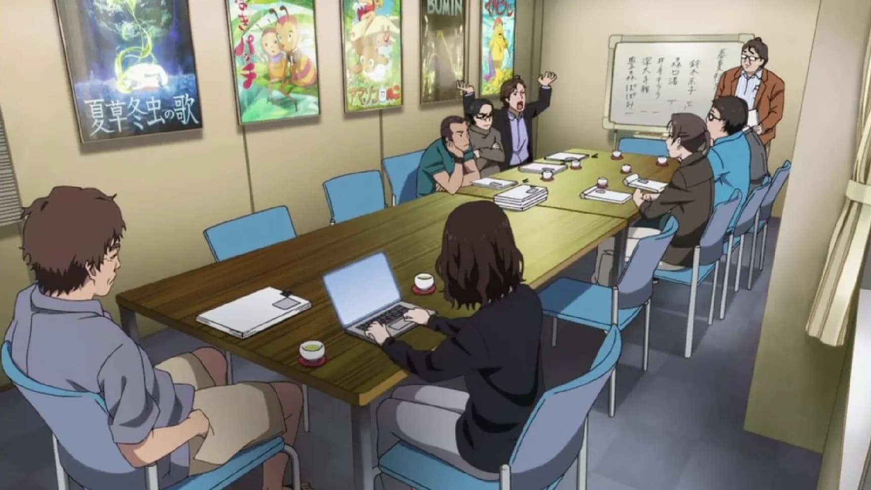 Anime producenti v seriálu Širobako