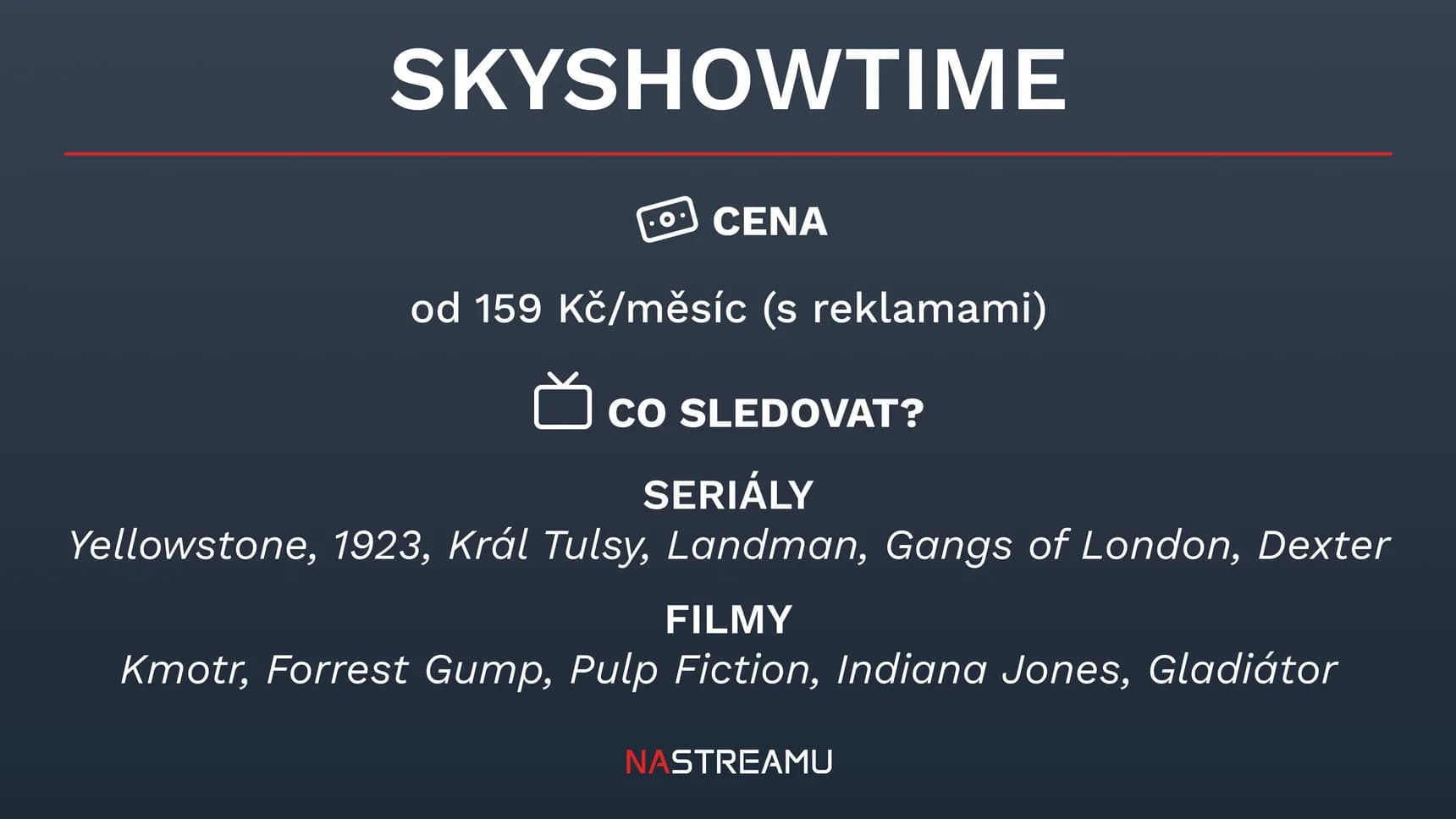 Infografika k platformě SkyShowtime