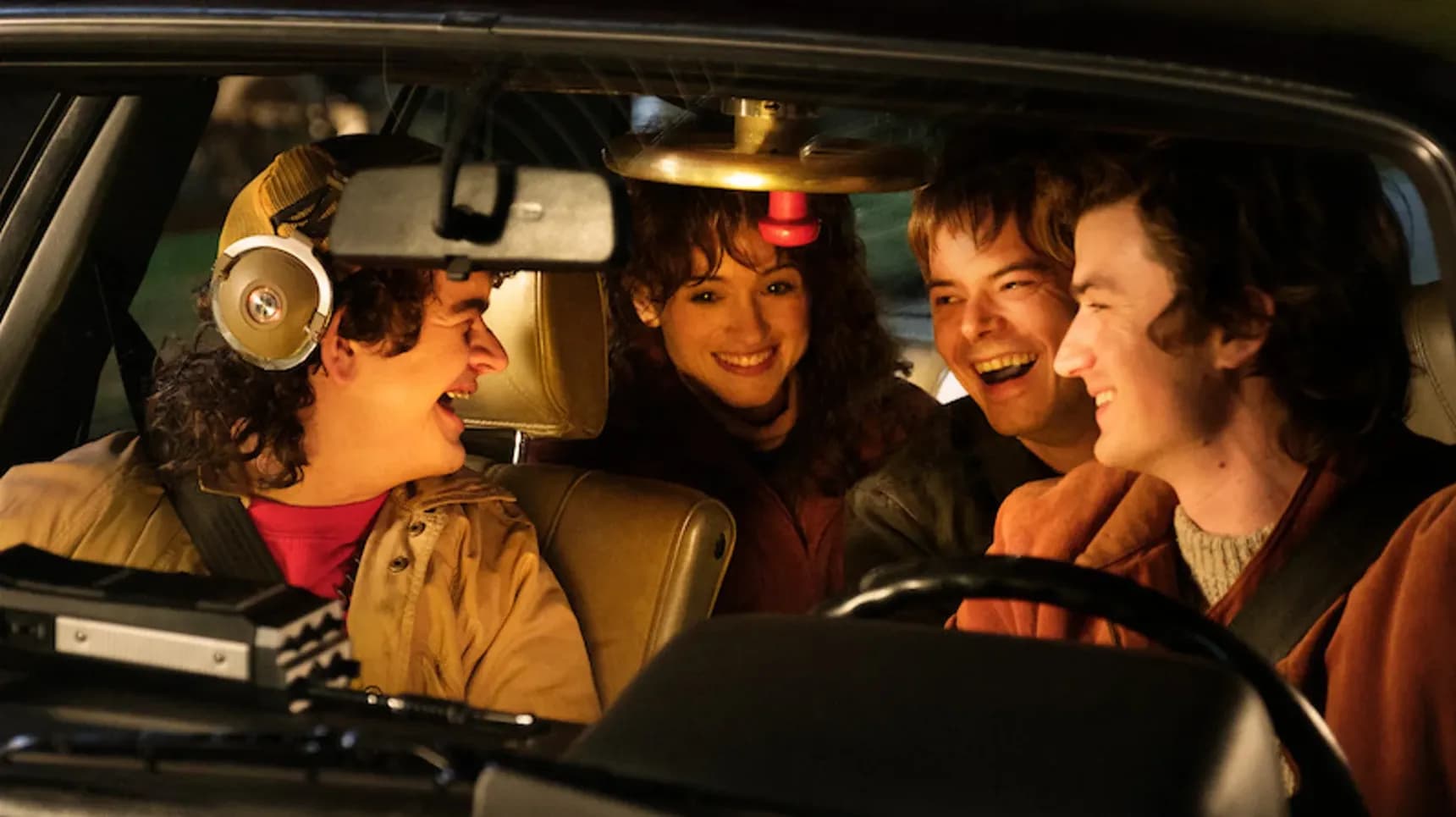 Záběr z natáčení páté série Stranger Things