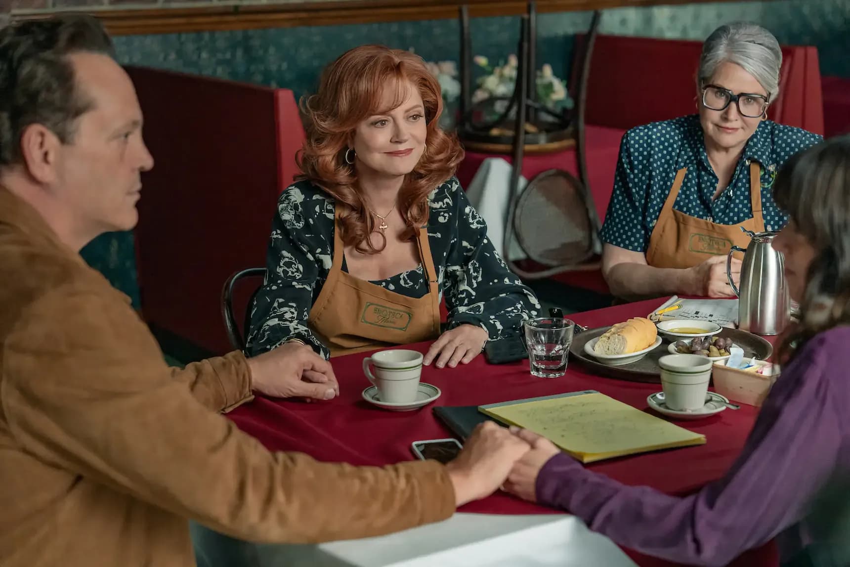 Susan Sarandon jako kuchařka Gia ve filmu Babičky