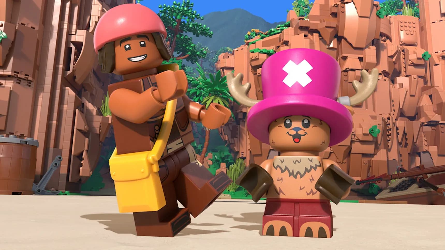 Usopp a Chopper v LEGO One Piece.