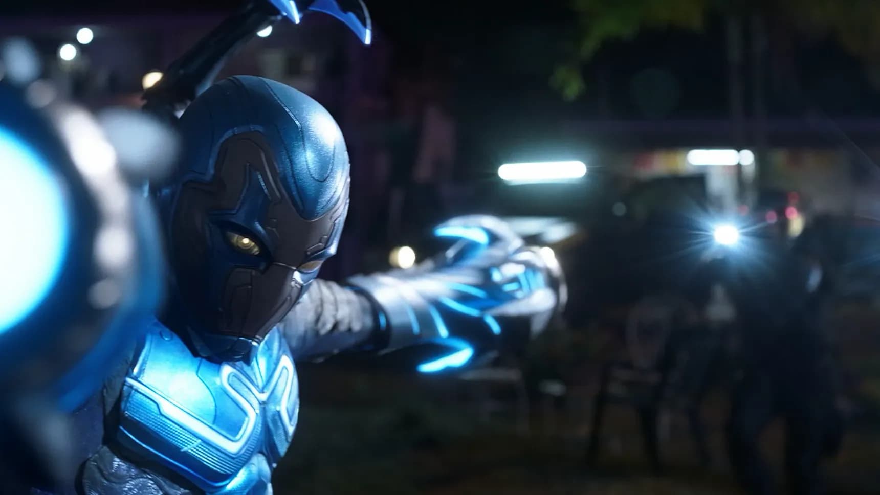 Záběr z filmu Blue Beetle