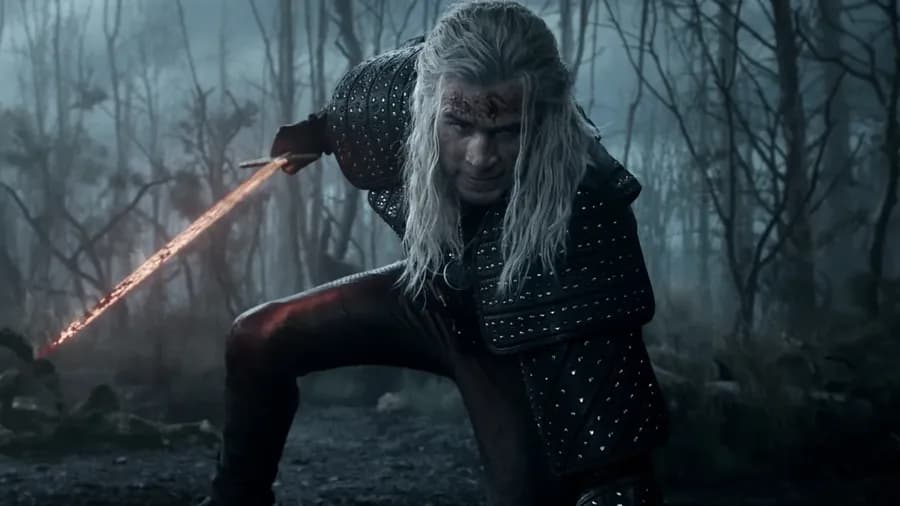Liam Hemsworth jako Geralt z Rivie ve čtvrté řadě seriálu Zaklínač