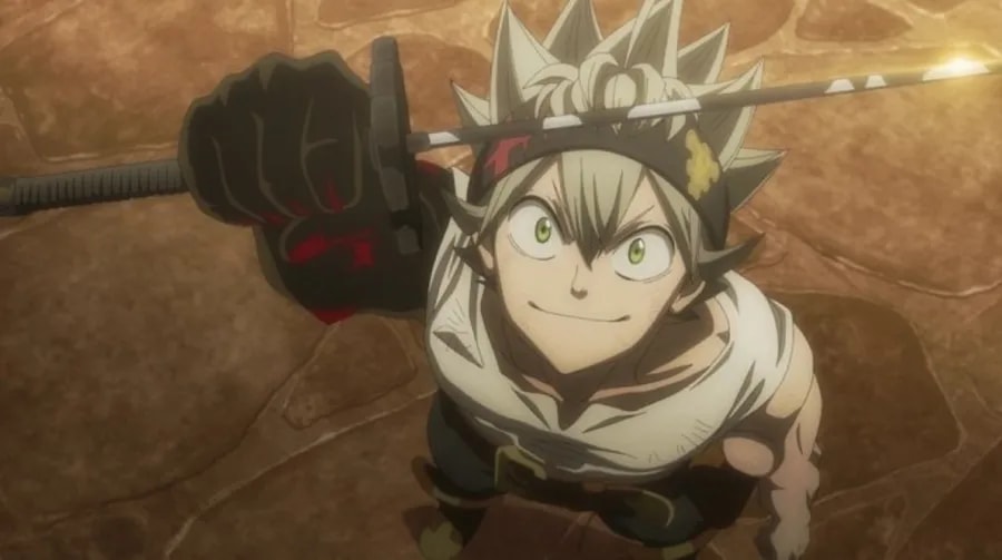 Asta z anime Black Clover