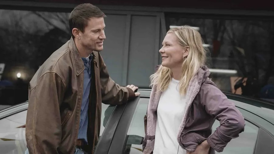 Channing Tatum a Kirsten Dunst ve filmu Roofman