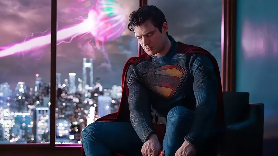 David Corenswet ve filmu Superman