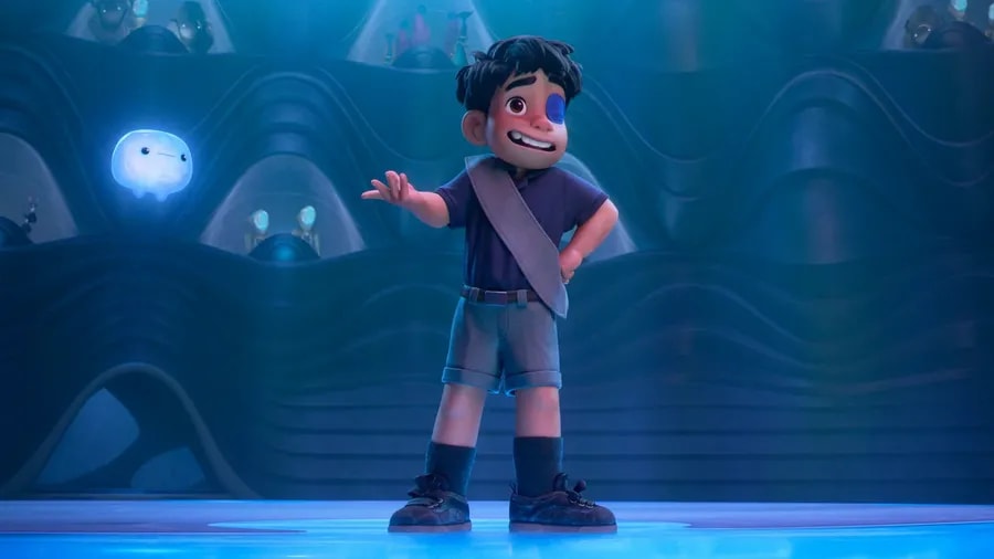 Záběr z filmu Elio od Pixaru