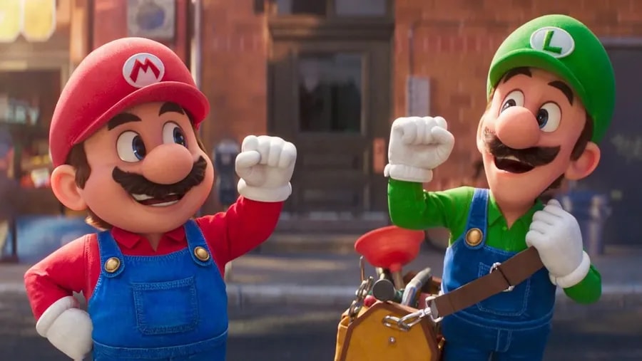 Záběr z filmu Super Mario Bros. ve filmu