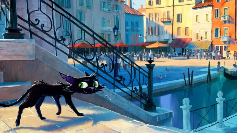 Černý kocour Nero ve filmu Gatto