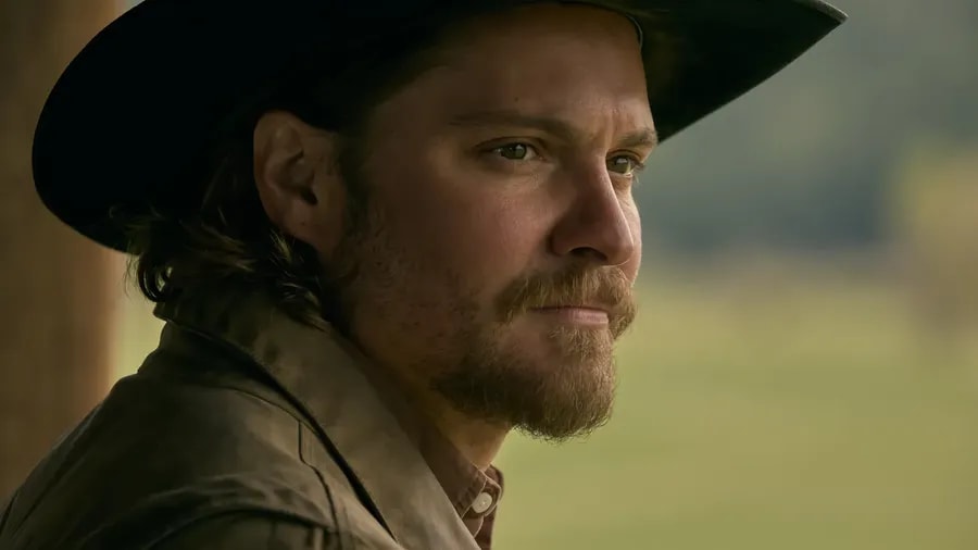 Luke Grimes jako Kayce Dutton v seriálu Yellowstone