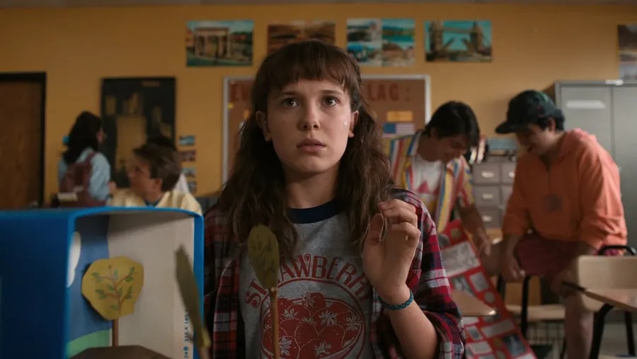 Millie Bobby Brown v seriálu Stranger Things