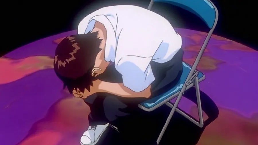 Šindži ze seriálu Neon Genesis Evangelion