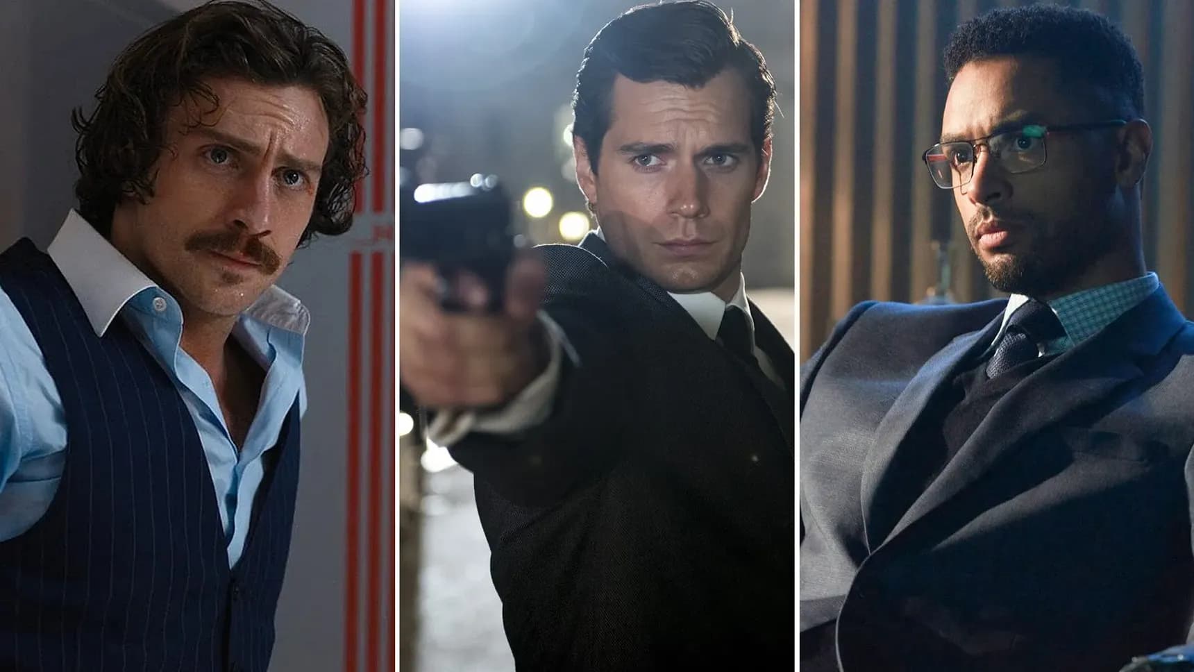 Aaron Taylor-Johnson, Henry Cavill a Regé-Jean Page jako kandidáti na roli Jamese Bonda