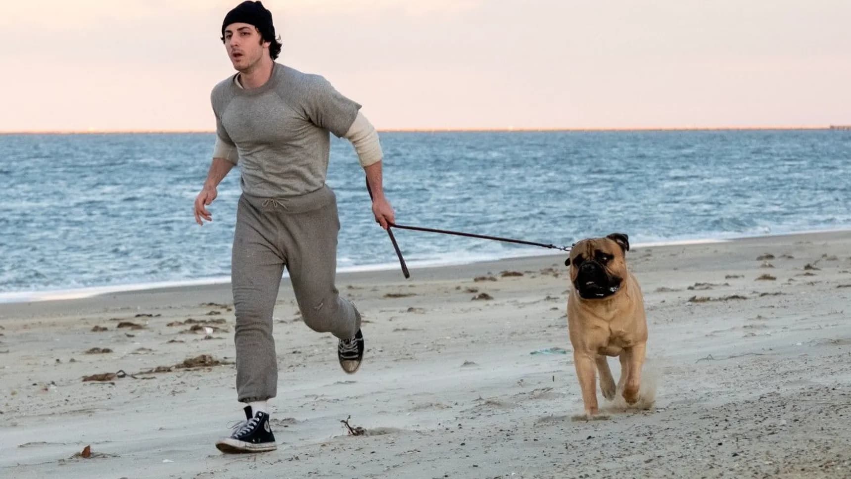 Anthony Ippolito se psem ve filmu Já, Rocky