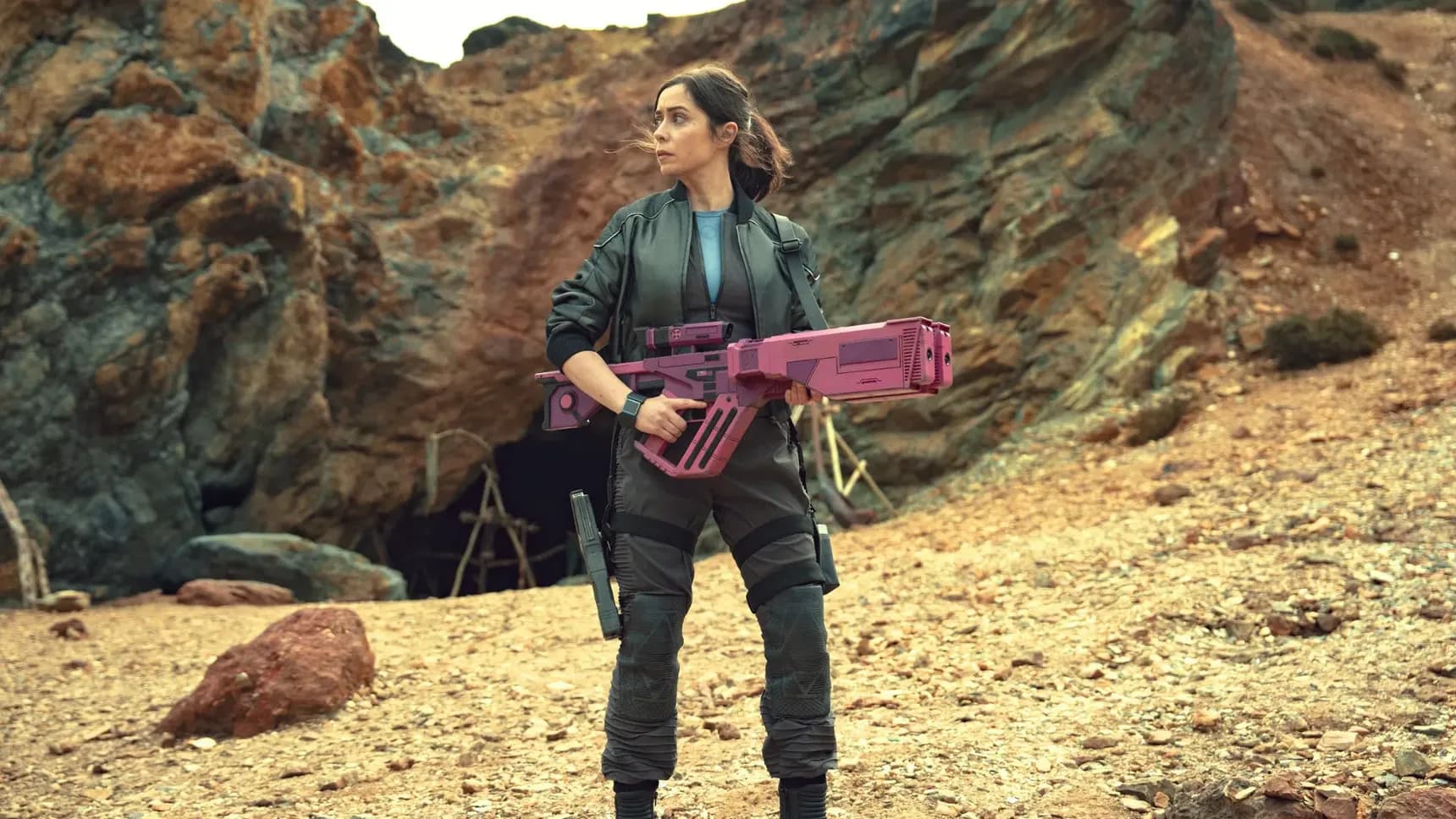 Cristin Milioti v epizodě "USS Callister: Do nekonečna" ze sedmé série seriálu Black Mirror (Černé zrcadlo)