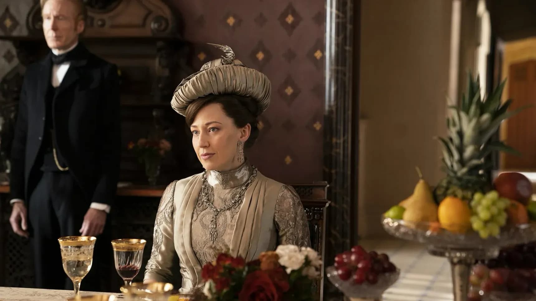 Carrie Coon v seriálu Pozlacený věk