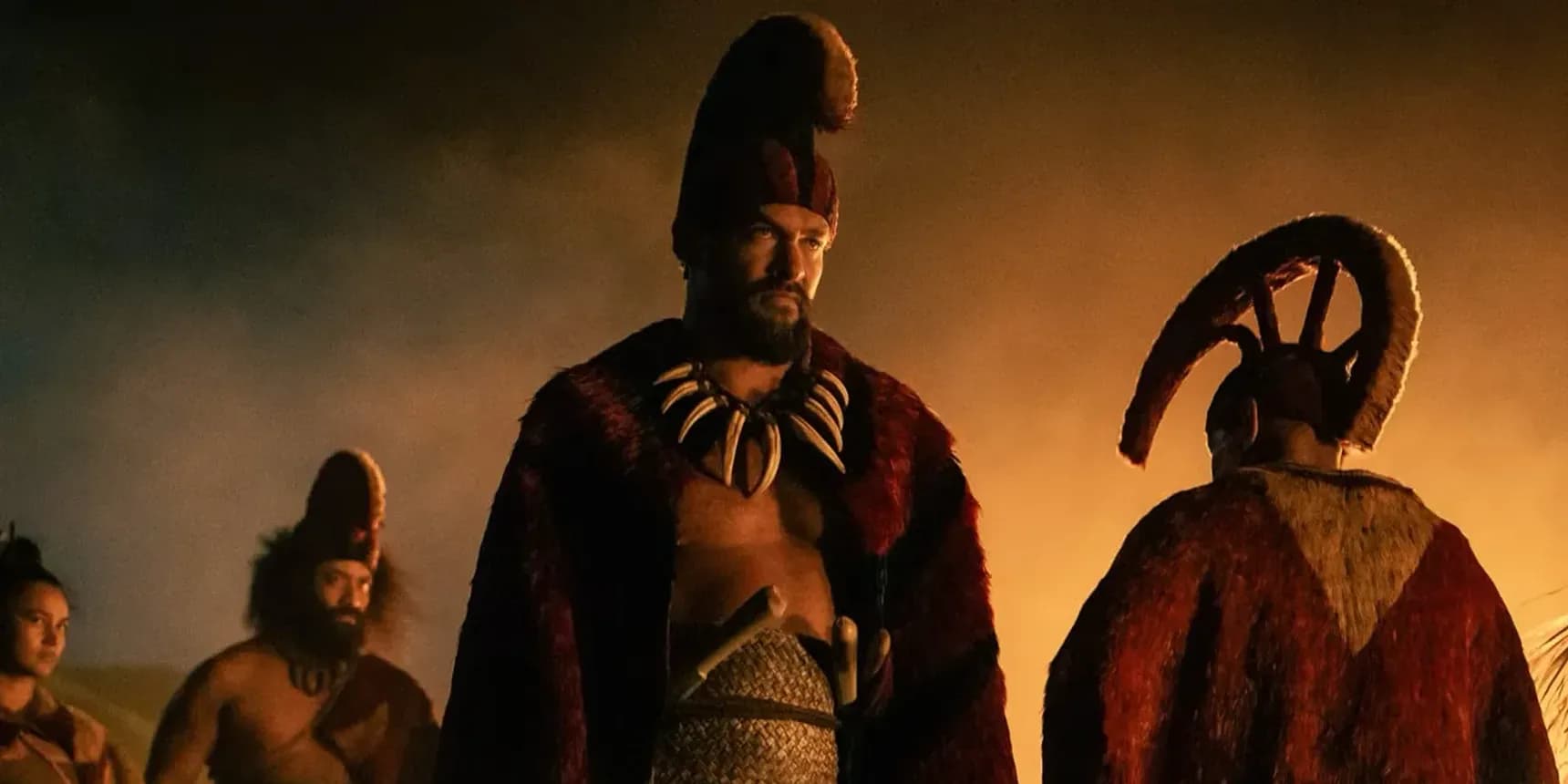 Jason Momoa v seriálu Chief of War