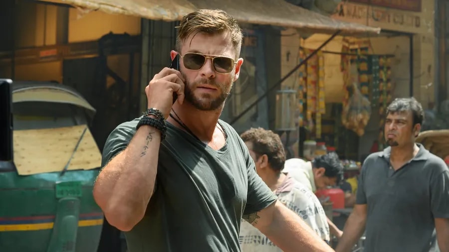 Chris Hemsworth ve filmu Vyproštění