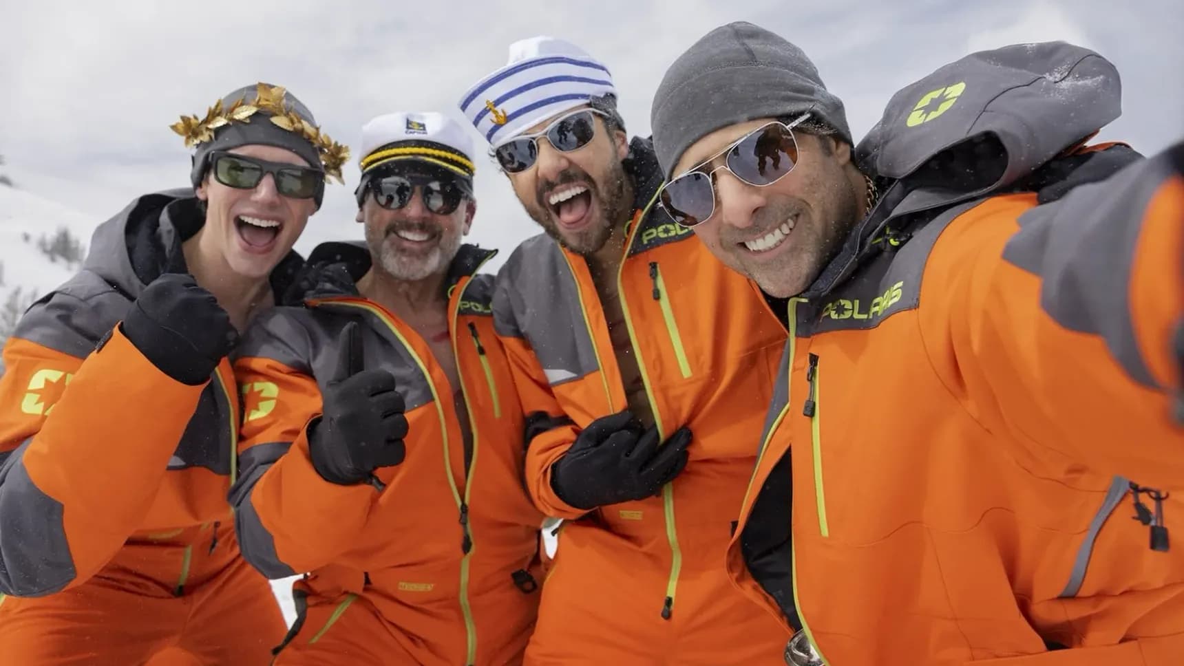 Cory Michael Smith, Steve Carell, Ramy Youssef a Jason Schwartzman ve filmu Mountainhead