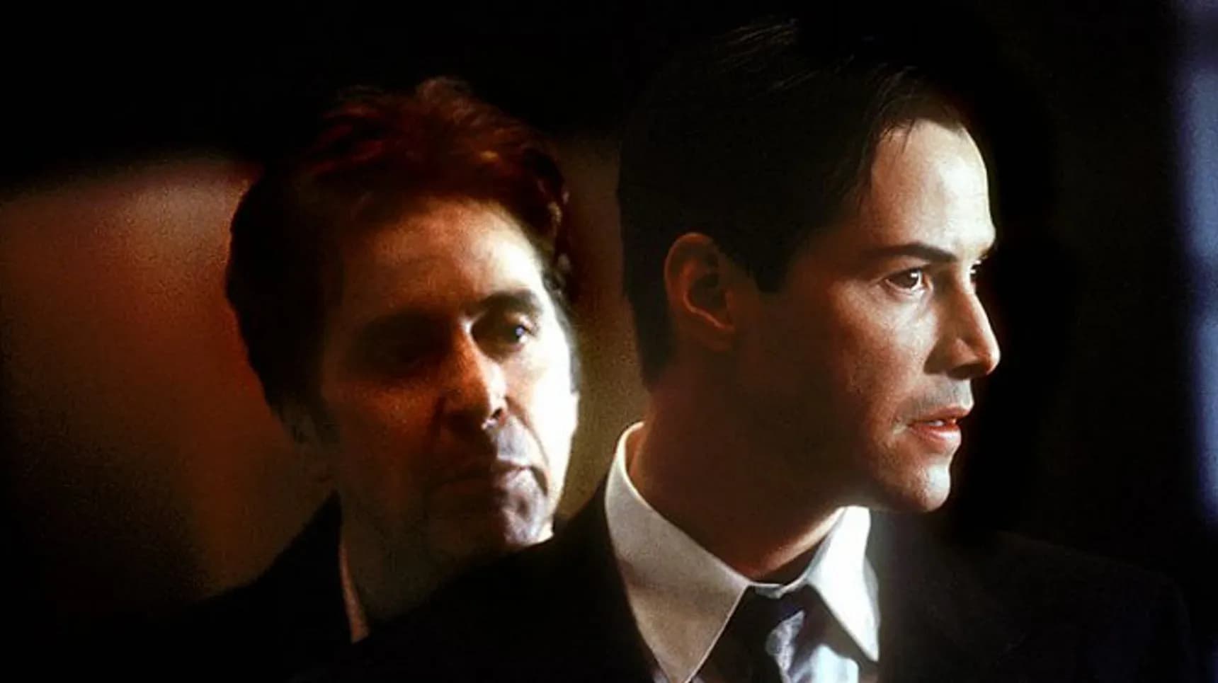 Al Pacino a Keanu Reeves ve filmu Ďáblův advokát