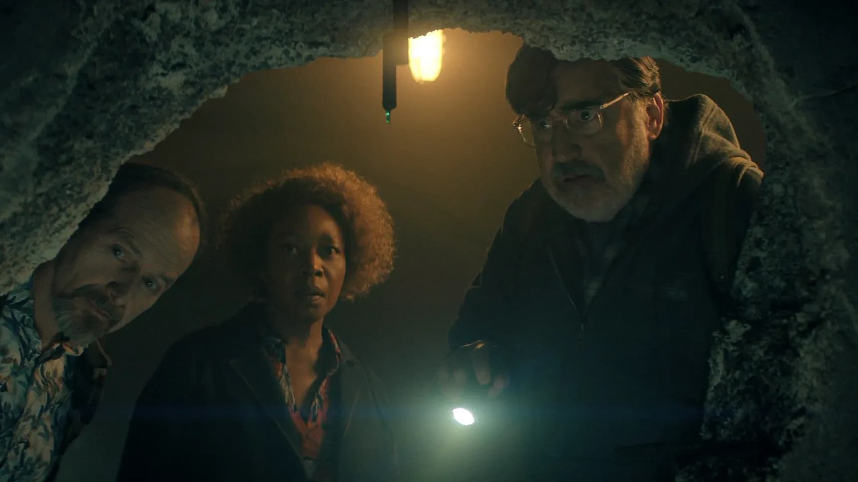 Denis O'Hare, Alfre Woodard a Alfred Molina v seriálu The Boroughs