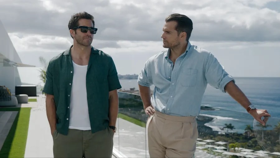 Jake Gyllenhaal a Henry Cavill ve filmu Šedá zóna