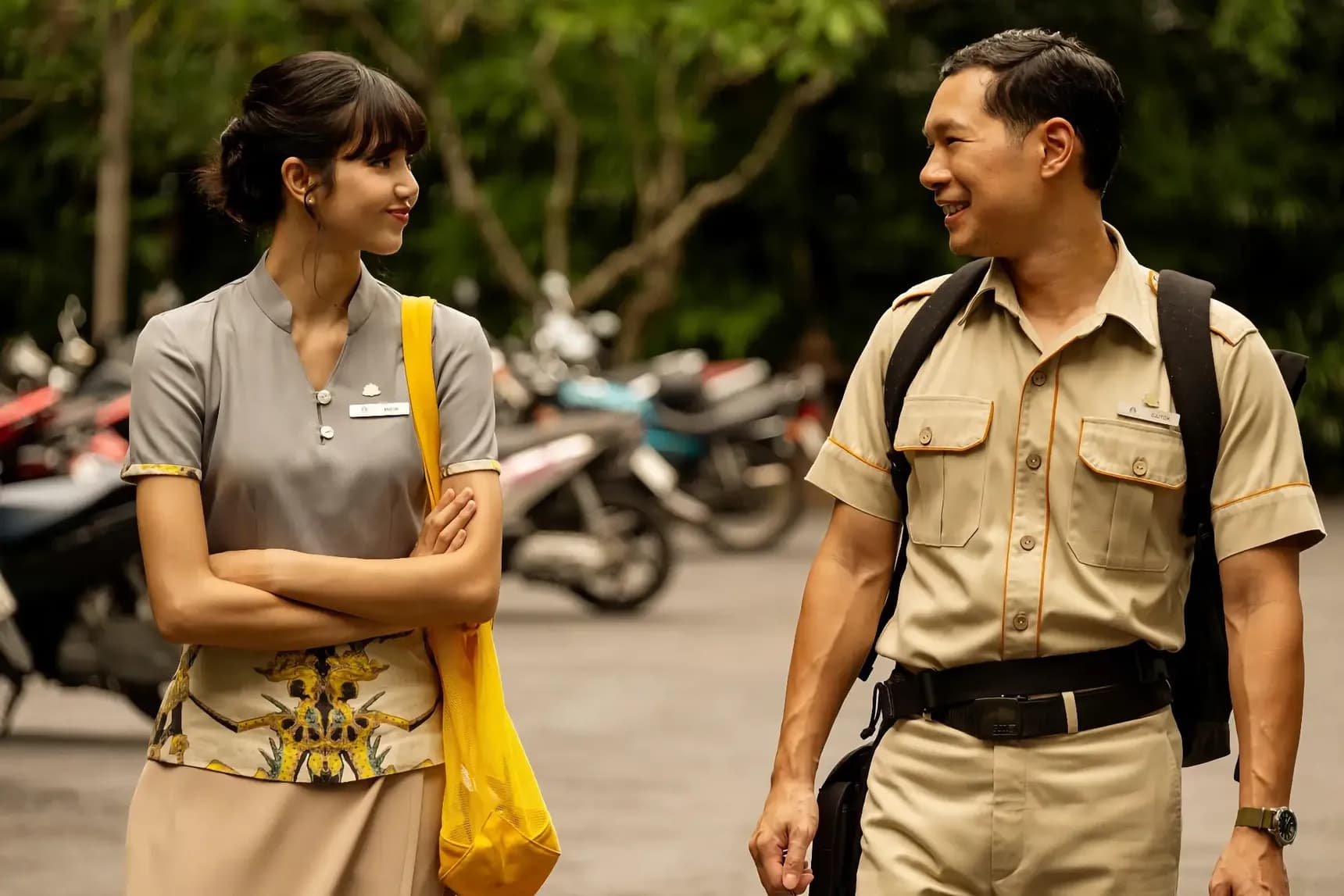 Lalisa Manobal a Tayme Thapthimthong ve třetí sérii seriálu Bílý lotos