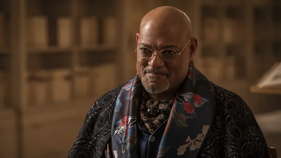 Laurence Fishburne ve filmu Škola dobra a zla